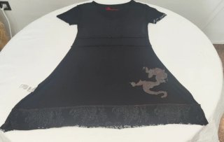 12 € Vestido Desigual Estilo Oriental Talla Xl