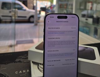 iPhone 16 Pro 128GB Titanio Negro