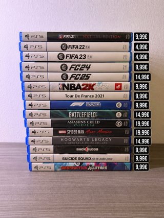 Set Giochi PlayStation 5. Leggere descrizione.
