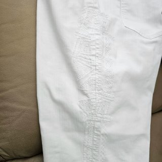 Pantalon  blanco mujer