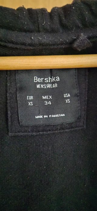 Chaleco deportivo Bershka Negro