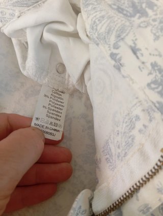 Pantalón Yabisi estampado floral mujer talla 42
