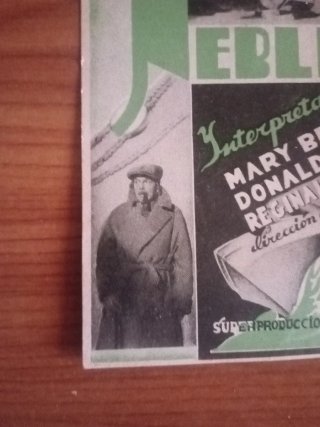 Programa Cine Moderno Toledo Años 30