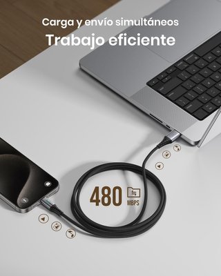 INIU cable carga rápida USB tipo C