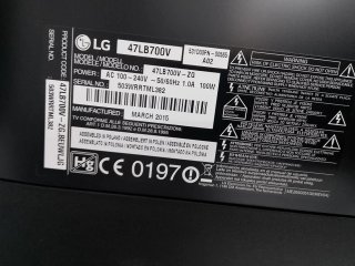 Televisor LG Smart TV Full HD 47 pulg