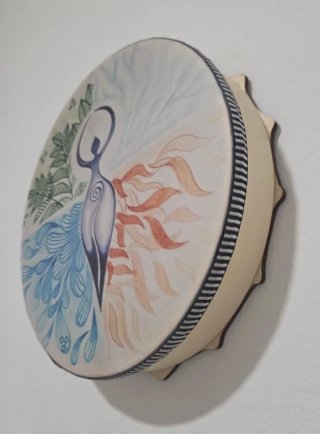 Tambor Chamánico Artesanal hecho a mano