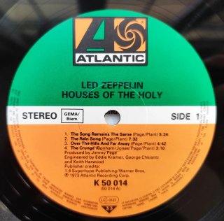 LP 1985 🇩🇪 LED ZEPPELIN - HOUSES OF THE HOLY