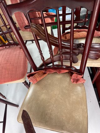 Mesa comedor y 6 sillas madera