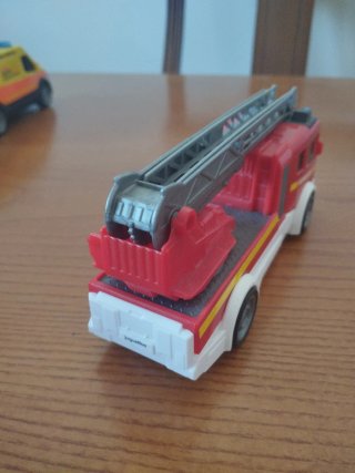 Coche Bomberos Juguete Escalera Extensible