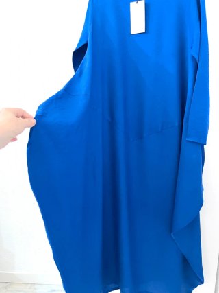 Vestido Zara Azul cobalto
