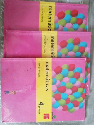 Vendo libro matemáticas 4 primaria sm