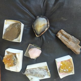 Collezione di minerali