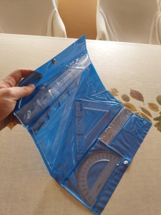 Kit de reglas de geometría