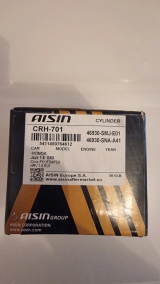 Bombín Receptor Embrague AISIN CRH-701 ¡NUEVO!