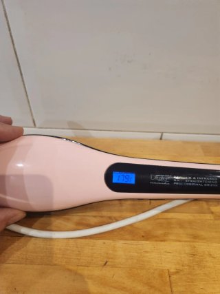Cepillo Alisador Desing Italian Rosa