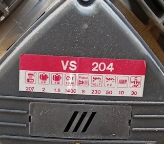 Compresor de aire VS 204