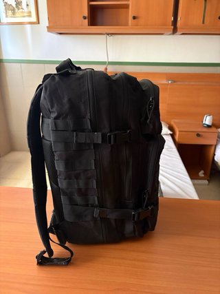 Mochila táctica negra