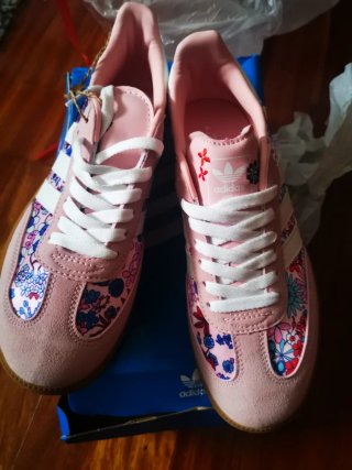 Zapatillas Adidas Flores Rosas