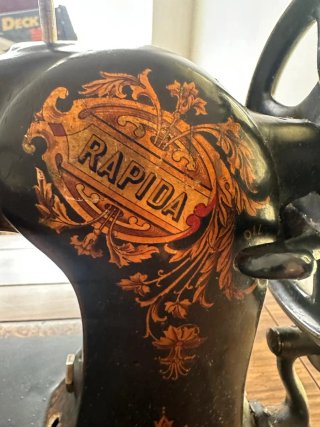 Máquina de coser Wertheim Rapida antigua