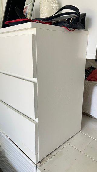 Cómoda blanca 6 cajones Ikea