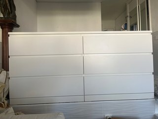Cómoda blanca 6 cajones Ikea