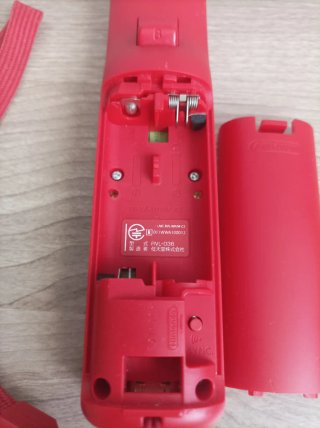 Mando Wii MotionPlus Oficial Nintendo Rojo