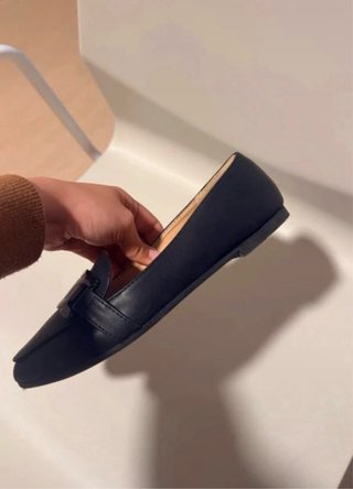 Mocasines Negros Mujer