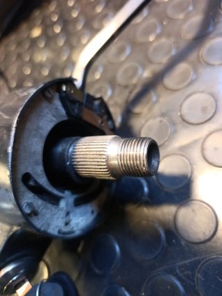 Columna dirección VW Escarabajo con clausor
