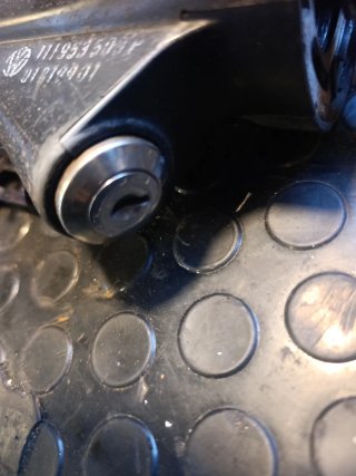 Columna dirección VW Escarabajo con clausor