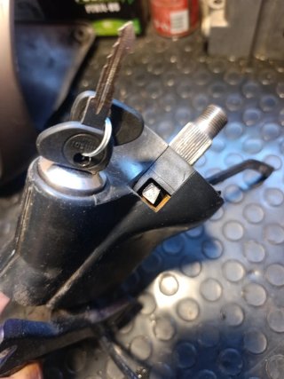Columna dirección VW Escarabajo con clausor
