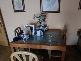 Mueble de salón completo madera.