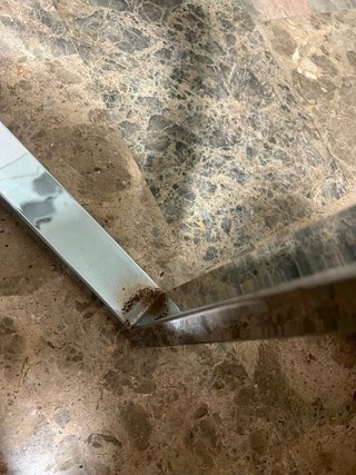 Escritorio y Silla Transparente