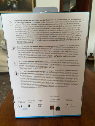 Auriculares TV Inalambricos Sennheiser RS 120-W