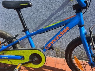 Bicicleta infantil Cannondale trail 16” azul
