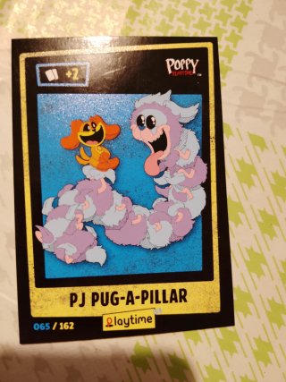 Carta Poppy Playtime PJ Pug-a-Pillar 065/162