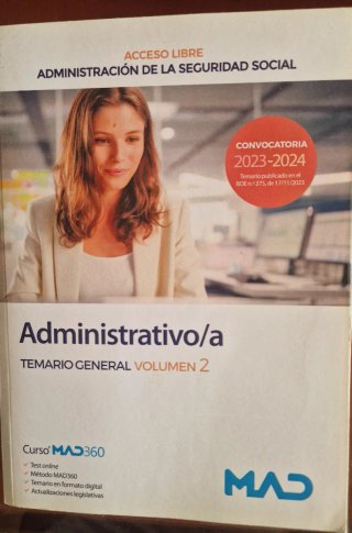 Administrativo/a de la Administración de la Seg...