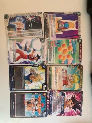 Colección Cartas Dragon Ball TCG