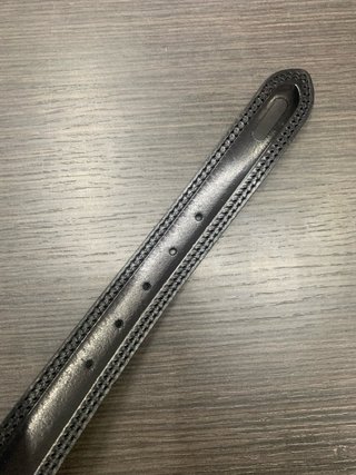 Cintura vera pelle nera