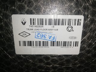 Piso maletero Renault Captur