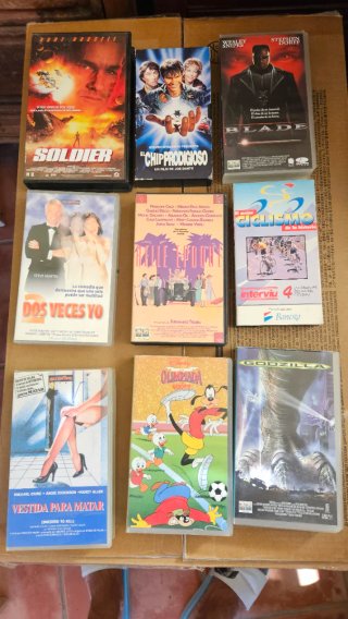 Lote Películas VHS - 1€ Cada Una oportunidad!!!