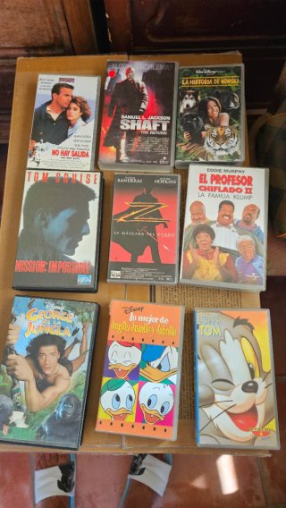 Lote Películas VHS - 1€ Cada Una oportunidad!!!