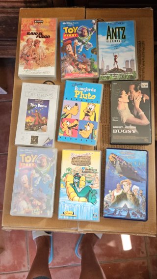 Lote Películas VHS - 1€ Cada Una oportunidad!!!
