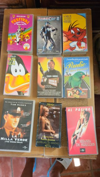 Lote Películas VHS - 1€ Cada Una oportunidad!!!