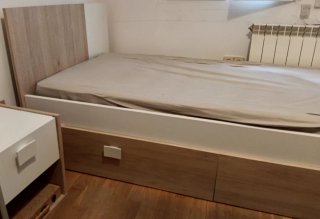 Cama individual 90x190