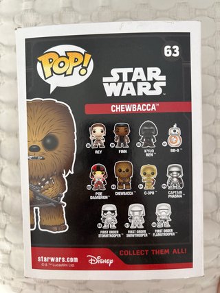 Funko Pop! Star Wars Chewbacca #63