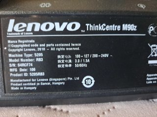 Lenovo ThinkCentre Todo en uno IntelCore i5 3,46Gh