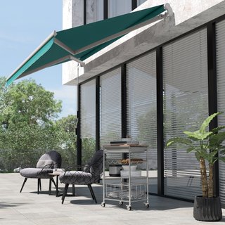 Tenda da Sole per Esterno Avvolgibile a Manovella