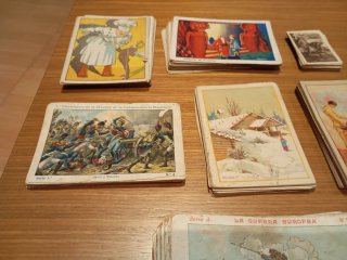 Cromos antiguos de chocolate