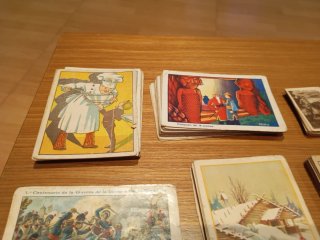 Cromos antiguos de chocolate