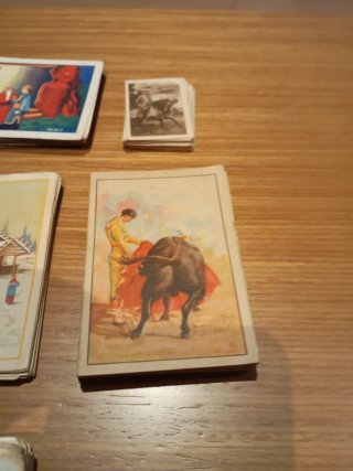 Cromos antiguos de chocolate